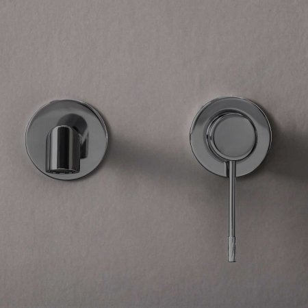 Смеситель для раковины Vincea Desire VBFW-1D1GM Вороненая сталь 