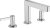 Смеситель Hansgrohe Finoris 110 76033000 для раковины, хром 