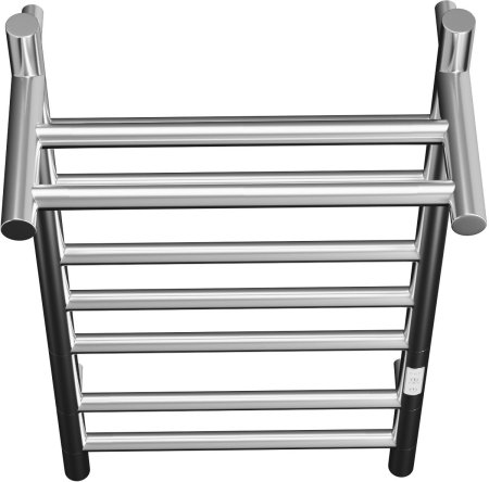 Полотенцесушитель электрический с полочкой (лесенка) Bauedge Stil Shelf DB-0020, 40x80 см 