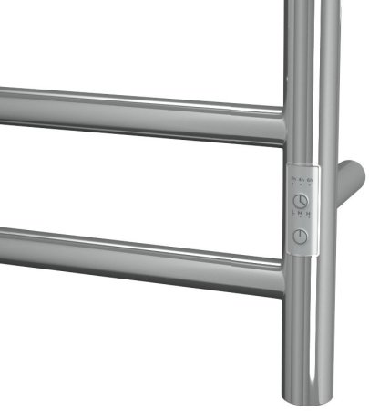 Полотенцесушитель электрический с полочкой (лесенка) Bauedge Stil Shelf DB-0020, 40x80 см 