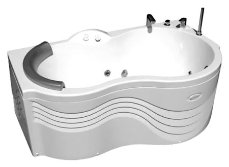 Акриловая ванна Радомир Паллада Комфорт Gold правая 