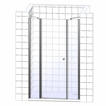 Душевая дверь в нишу Cezares Elena W B13 90/60/60 C Cr 