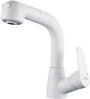 Смеситель для раковины многофункциональный Raffine F291C, белый