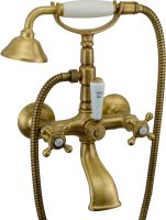 Смеситель Migliore Revival ML.REV-402.BR для ванны с душем