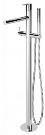 Смеситель Cezares Leaf LEAF-VDP-01 для ванны с душем, напольный 