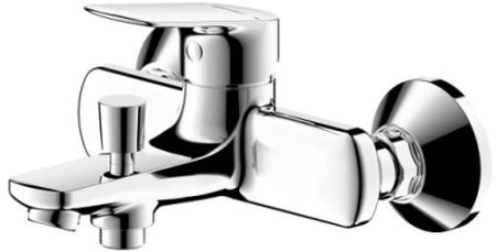 Смеситель для ванны Bravat Rhein F6429564CP-01-ENG, хром 