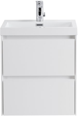 Тумба с раковиной BelBagno PIETRA MINI-500-2C-SO-BL Bianco Lucido 