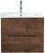 Тумба с раковиной BelBagno ETNA39-500/390-2C-SO-RW-P Rovere Moro 