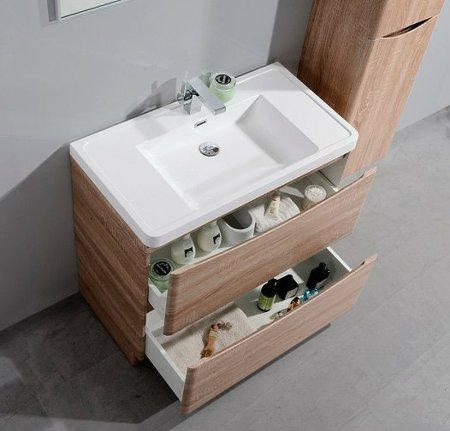 Раковина BelBagno Ancona-N 90 EA-900-LVB Белая 