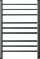 Полотенцесушитель электрический Point Вега PN71858GB П9 500x800, диммер справа, графит блеск