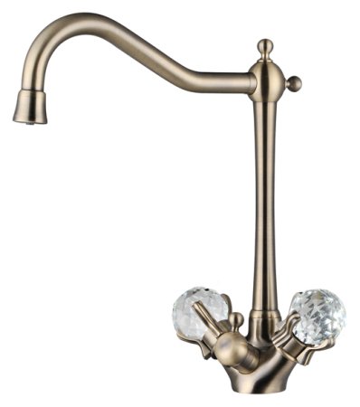 Смеситель Zorg Clean Water ZR 515 YF-88 BR grustal для кухонной мойки 