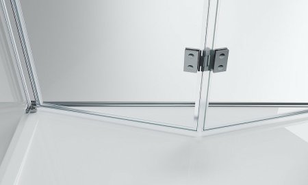 Душевой уголок BelBagno Albano 90х90 ALBANO-AS-1-90-C-Cr профиль Хром стекло прозрачное 