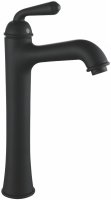 Смеситель для раковины высокий Rose R02H R0211H, черный