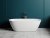 Ванна отдельностоящая матовая 165x75 Salini SOFIA 102521M 