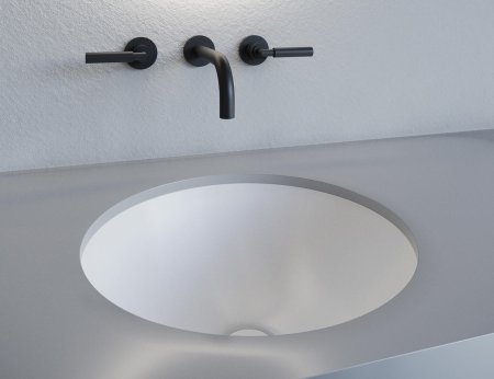 Раковина подстольная матовая 42x42 Salini MAREA 05 1802205M 