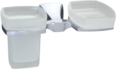 Стакан WasserKRAFT Wern K-2526 с мыльницей 