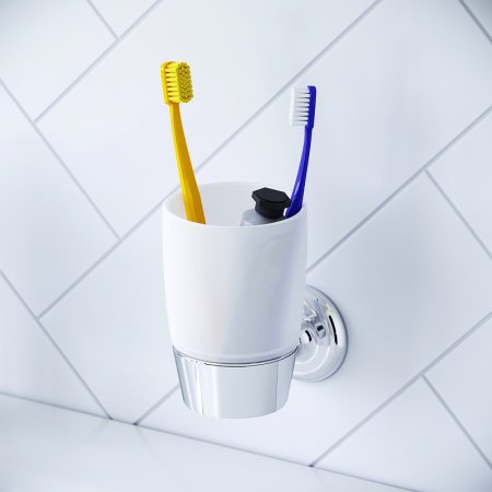 Стакан для зубных щеток AM.PM Like A8034300 Хром 