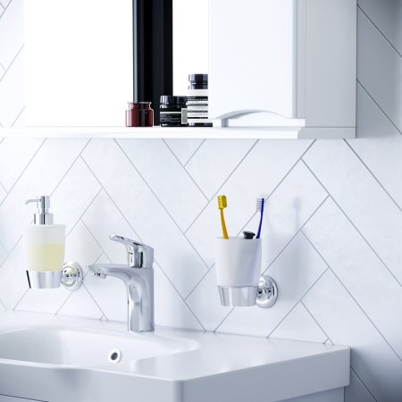 Стакан для зубных щеток AM.PM Like A8034300 Хром 