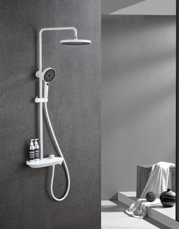 Душевая система Gappo G2495-88 Белая 