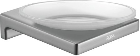 Мыльница Rose RG1803T, пепельный 