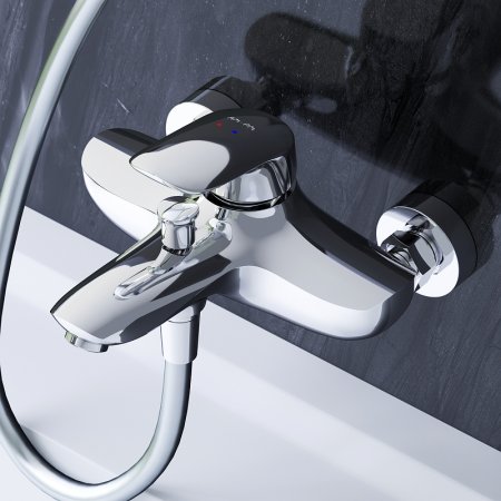 Смеситель для ванны AM.PM Bliss L F5310064 Хром 