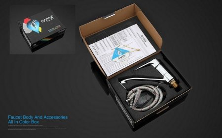 Смеситель для кухни Gappo G36 G4536 Хром 