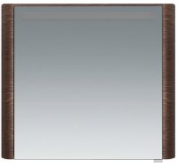 Зеркальный шкаф AM.PM Sensation 80 L M30MCL0801TF Табачный дуб