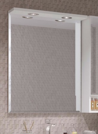 Зеркало Opadiris Фреш 59 00-00002177 с подсветкой Белое 