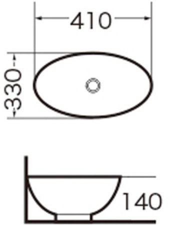 Раковина-чаша Grossman 41 GR-3018 Белая 