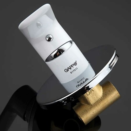 Гигиенический душ со смесителем Gappo Noar G7248 Белый Хром 