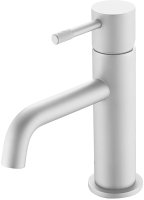 Смеситель для раковины Boheme Uno 461-MW Белый матовый