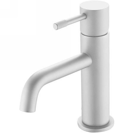 Смеситель для раковины Boheme Uno 461-MW Белый матовый 