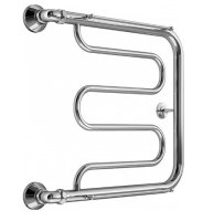 Полотенцесушитель водяной Маргроид Вид 25 с полкой 600х800 мм. Хром