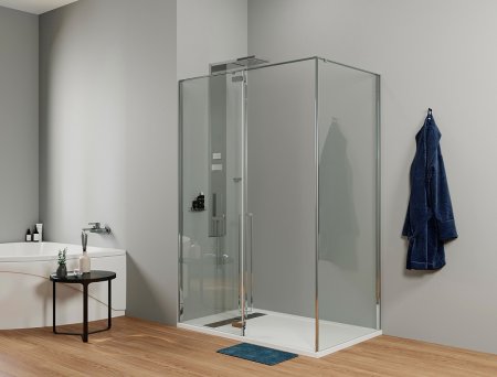 Душевой уголок Allen Brau Fantasy 120x90 3.11003-00 профиль Хром стекло прозрачное 