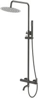 Душевая система со смесителем ESKO Bangkok Gun metal" (ST250BGGM)"