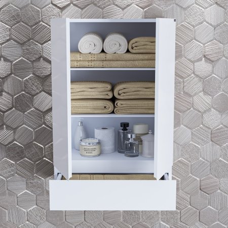 Шкаф для ванной навесной СаНта Марс 50/90 1 ящик 