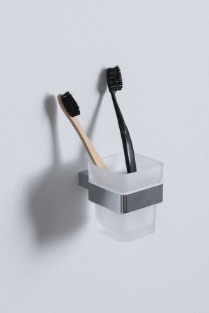 Стакан для зубных щеток Allen Brau Infinity 6.21002-00 Хром 