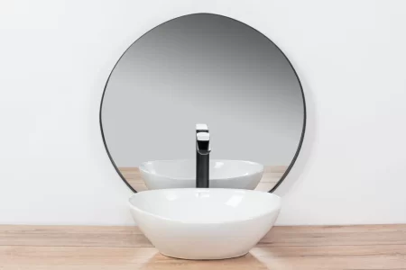 Смеситель для раковины без донного клапана Rea Creek REA-B8404 