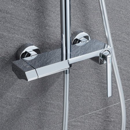 Душевая система Black&White Universe UK5015C 5015CUK Хром 