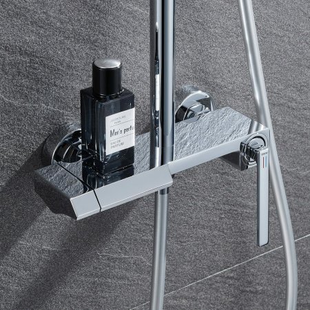 Душевая система Black&White Universe UK5015C 5015CUK Хром 