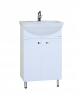 Тумба с раковиной Onika Крит- Эко 52.10 разборная, белая