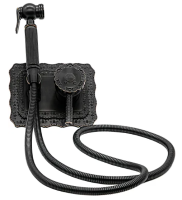 Гигиенический душ Milacio Vitoria MC.800.BBR со смесителем черный