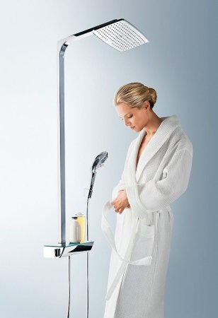 Душевая система Hansgrohe Raindance E 27112400 Белая Хром 