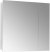 Зеркальный шкаф Aquaton Лондри 80 1A267202LH010 Белый глянцевый 