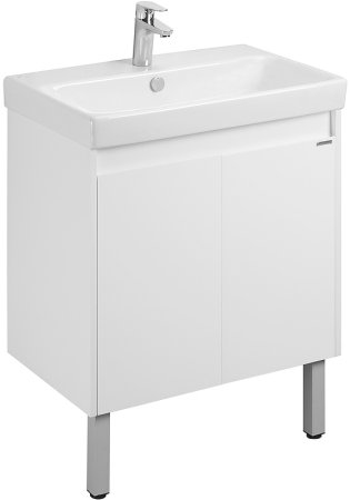 Тумба под раковину Aquaton Сканди Doors 70 1A278901SD010 Белая 