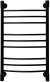 Полотенцесушитель электрический Energy Ergo2 850x500 черный матовый, форма лесенка, скрытое/наружное подключение, 850мм x 534мм 