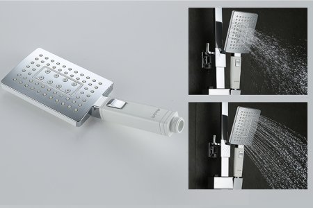 Душевая система Gappo G07 G2407-8 Белая Хром 