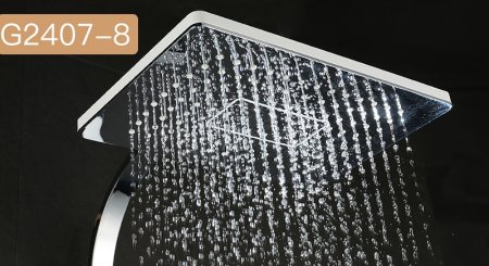 Душевая система Gappo G07 G2407-8 Белая Хром 