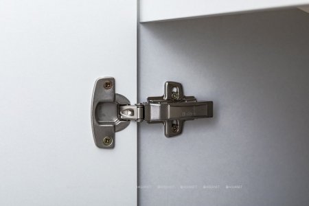 Пенал Aquanet амели белый матовый 