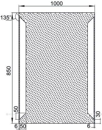 Зеркало Aquanet Сорренто 10085 LED 
